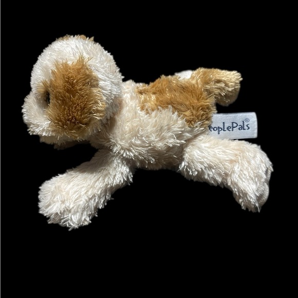 Aurora World Tan Brown Puppy Dog Plush Stuffed Animal EUC - Picture 6 of 7